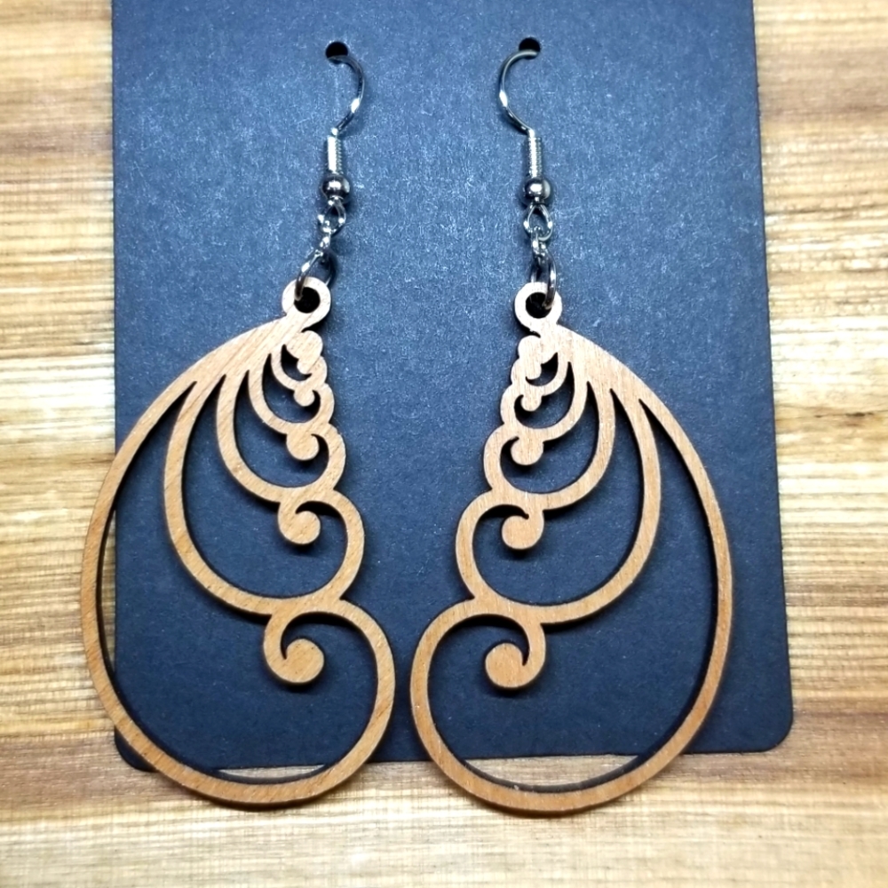 Wooden Earrings
